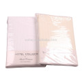 Hopsital Motel hotel satin stripe bed sheet flat sheets wholesale